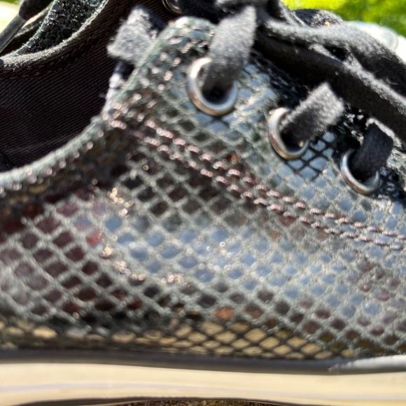Converse Blk Embossed Snake 7.5 - Picture 7 of 12